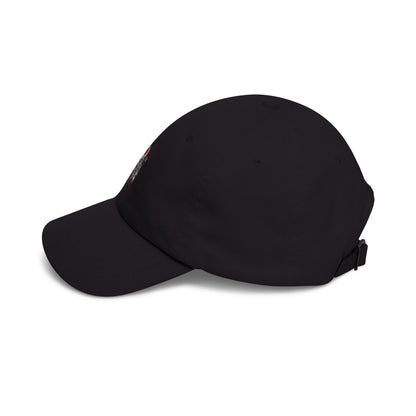 Karma Crow Raven Dad Cap — Gothic Graphic Hat
