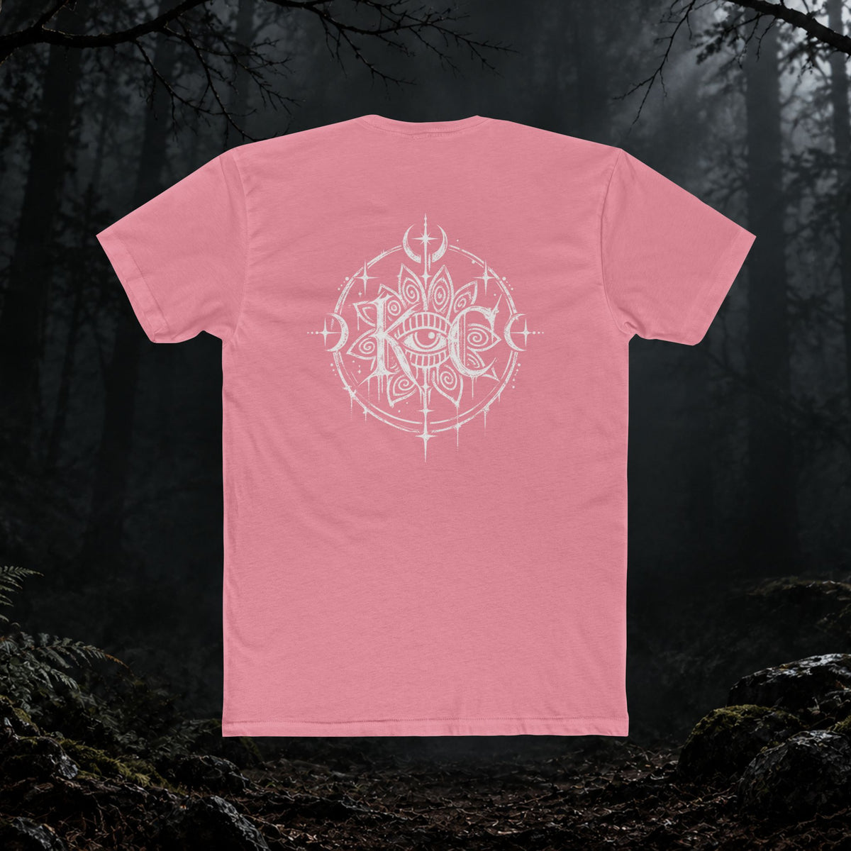 Occult Mandala T-Shirt — Third Eye Gothic Graphic Tee
