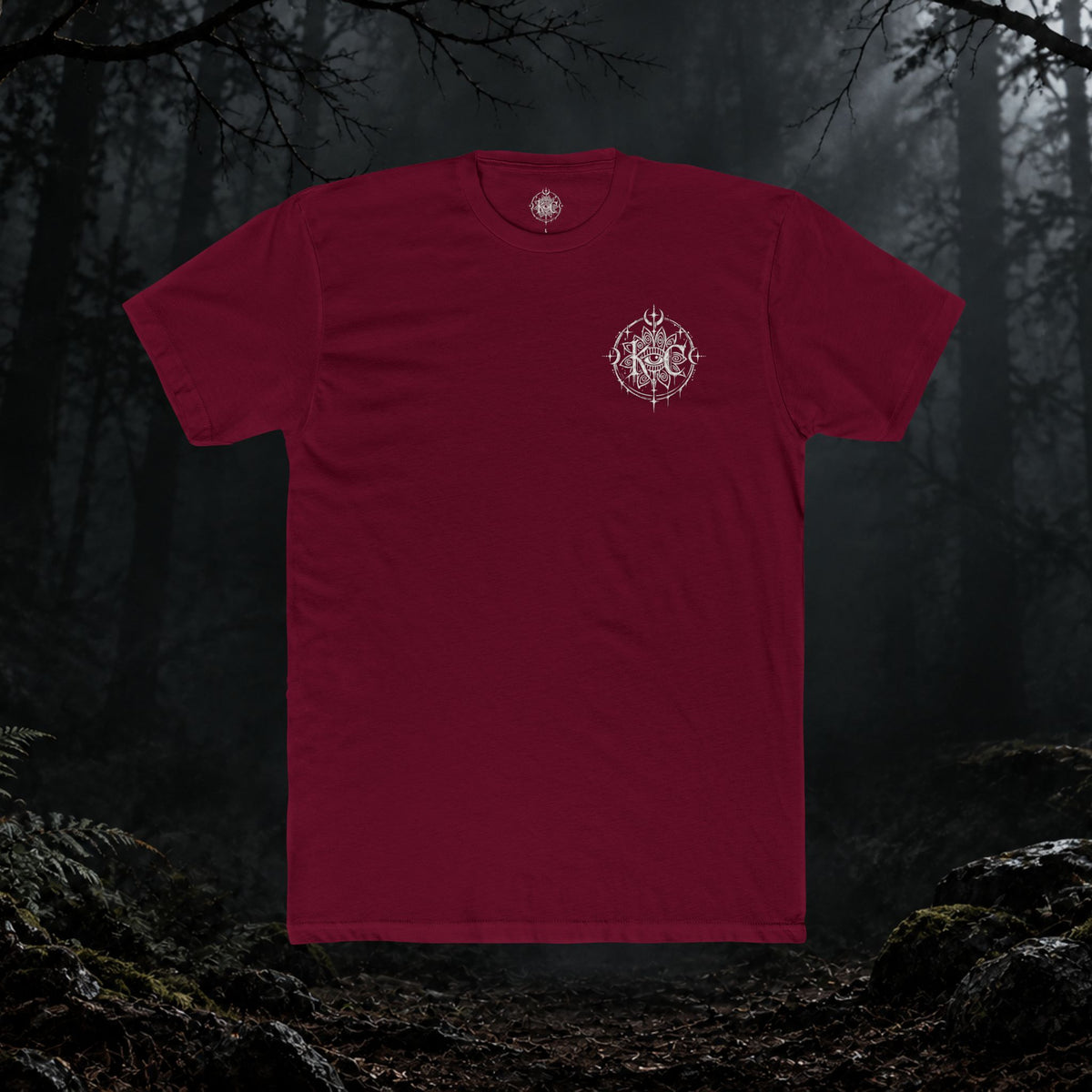 Occult Mandala T-Shirt — Third Eye Gothic Graphic Tee