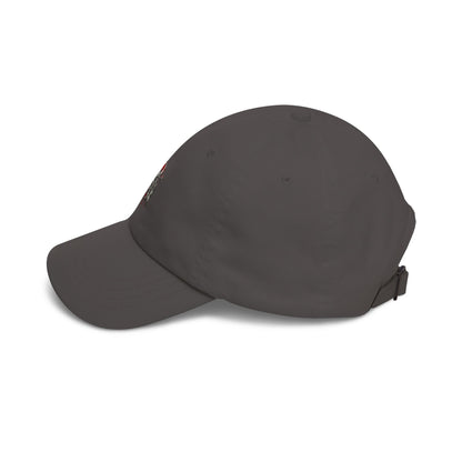 Karma Crow Raven Dad Cap — Gothic Graphic Hat