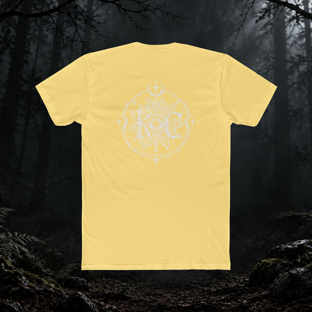 Occult Mandala T-Shirt — Third Eye Gothic Graphic Tee