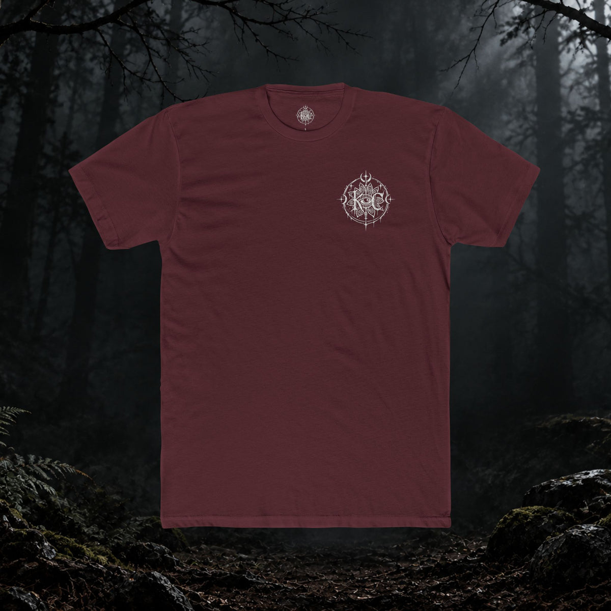 Occult Mandala T-Shirt — Third Eye Gothic Graphic Tee