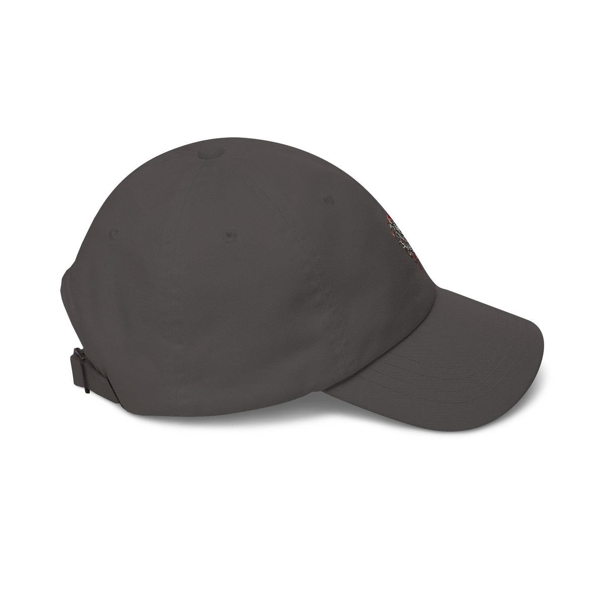 Karma Crow Raven Dad Cap — Gothic Graphic Hat