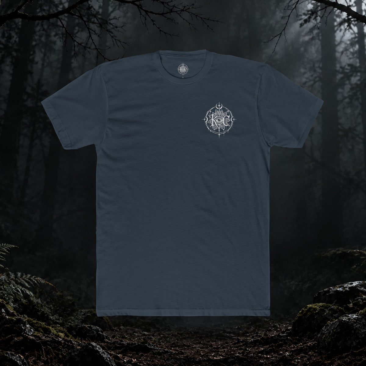 Occult Mandala T-Shirt — Third Eye Gothic Graphic Tee