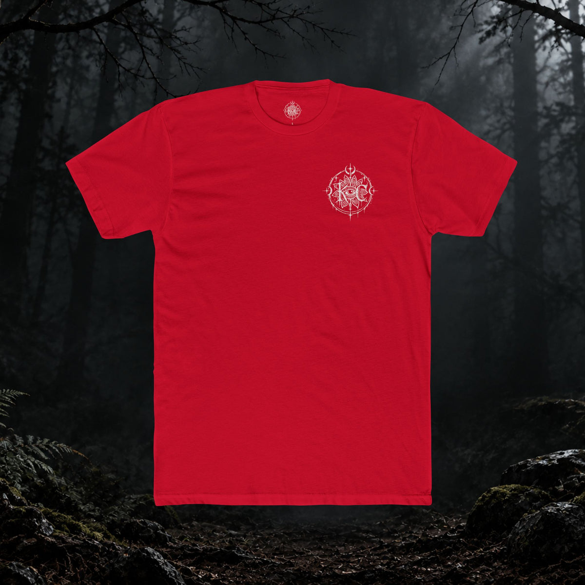 Occult Mandala T-Shirt — Third Eye Gothic Graphic Tee