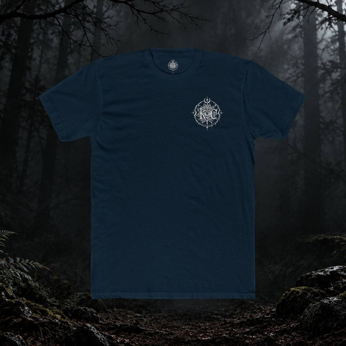 Occult Mandala T-Shirt — Third Eye Gothic Graphic Tee