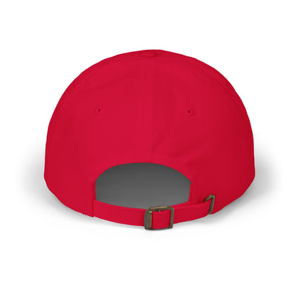 Karma Crow Raven & Crescent Embroidered Dad Cap – Gothic Celestial Hat