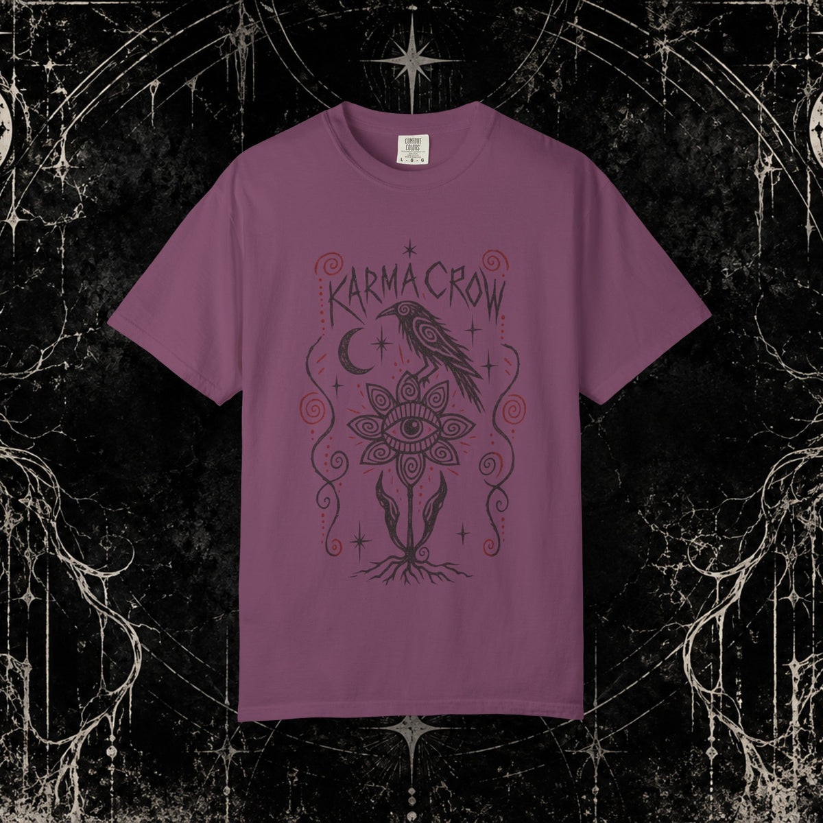 Karma Crow Graphic T-Shirt