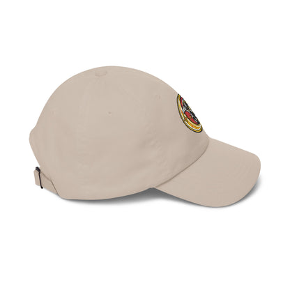 Karma Crow Raven & Crescent Embroidered Dad Cap – Gothic Celestial Hat