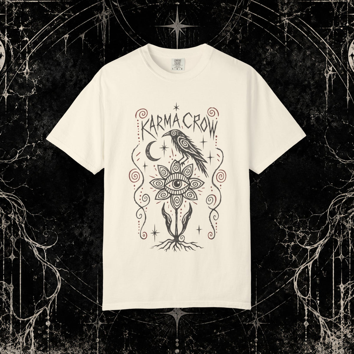 Karma Crow Graphic T-Shirt