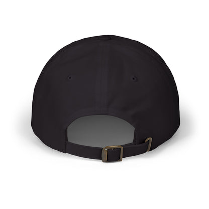 Karma Crow Raven & Crescent Embroidered Dad Cap – Gothic Celestial Hat