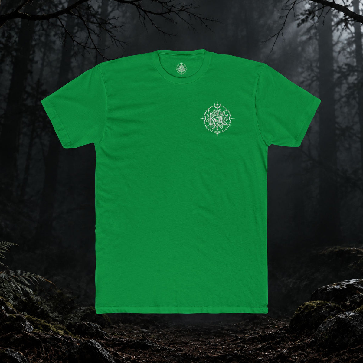 Occult Mandala T-Shirt — Third Eye Gothic Graphic Tee
