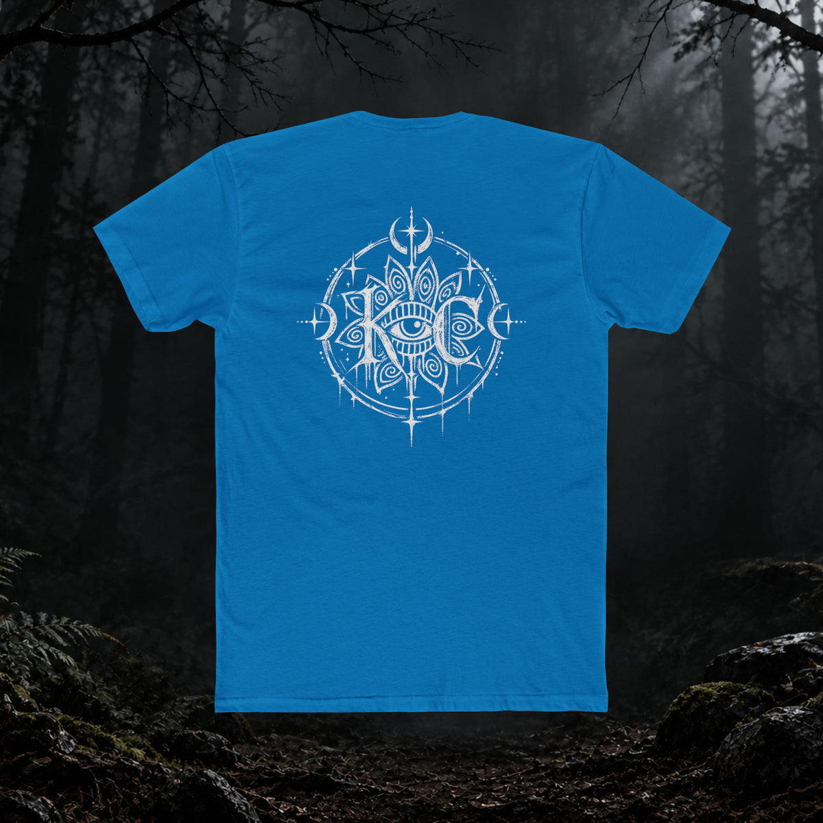 Occult Mandala T-Shirt — Third Eye Gothic Graphic Tee