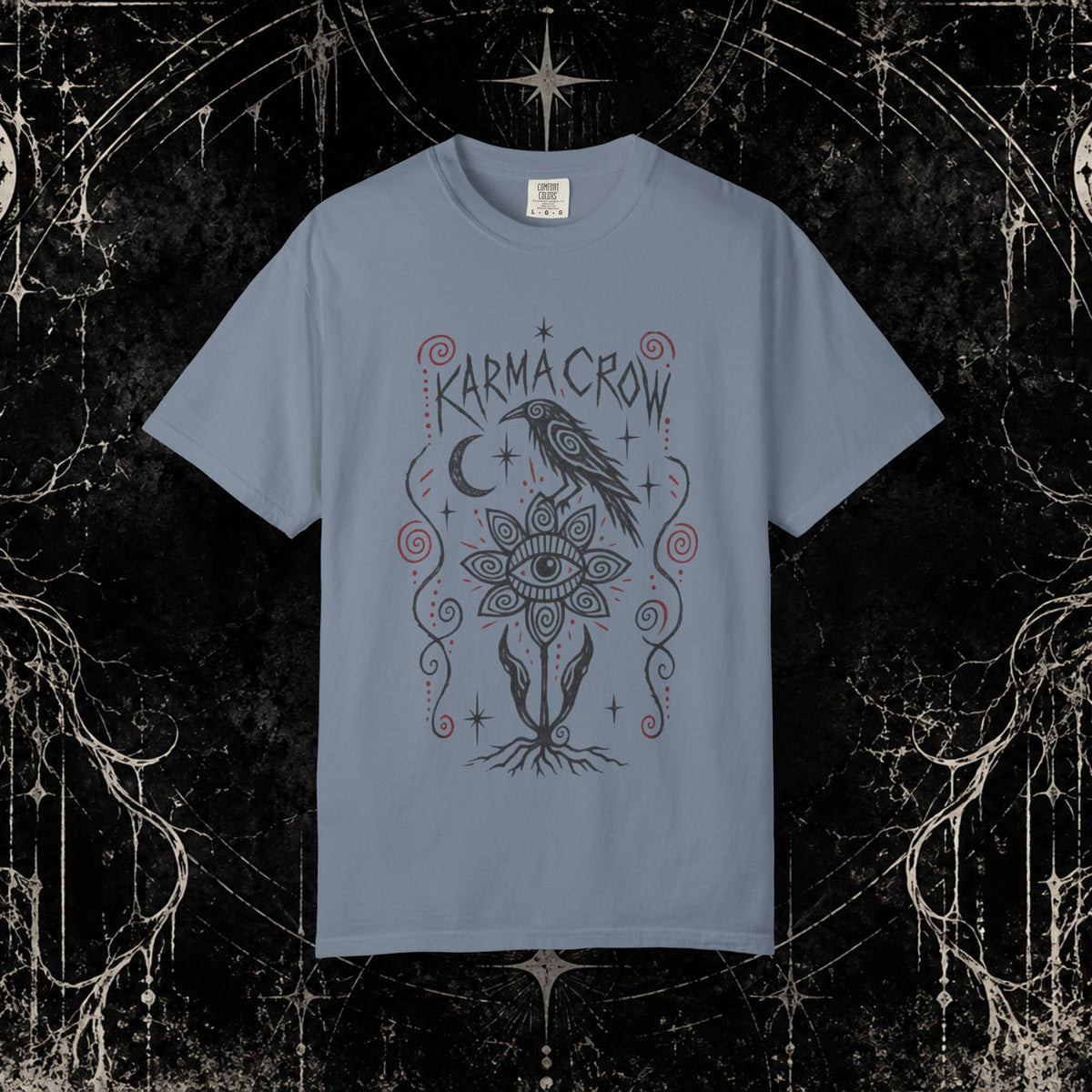 Karma Crow Graphic T-Shirt