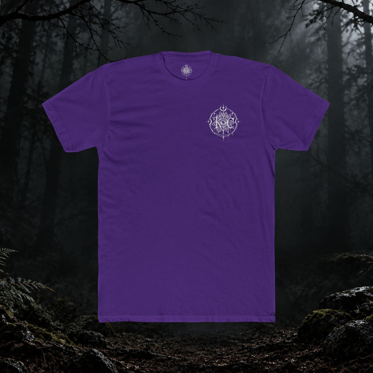 Occult Mandala T-Shirt — Third Eye Gothic Graphic Tee